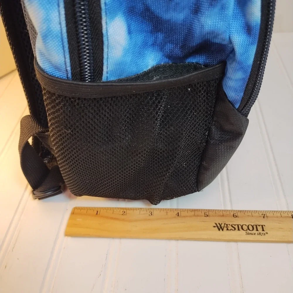 FILA Argus 4‎ Blue Tie Dye Laptop Backpack Tech Travel Bag
